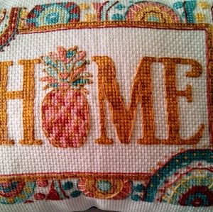 Cute small pillow "Home"